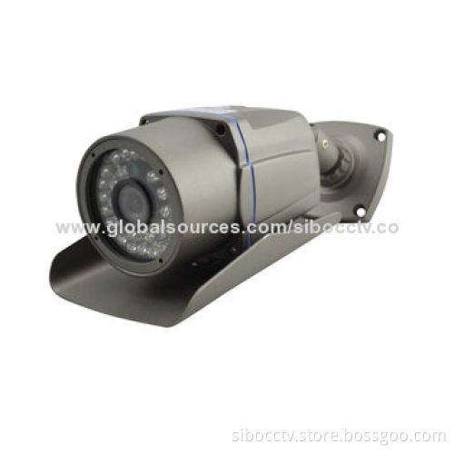 CCTV IR waterproof bullet camera/metal case/700TVL 3.6mm fixed lens/24pcs LEDS/30m IR distances
